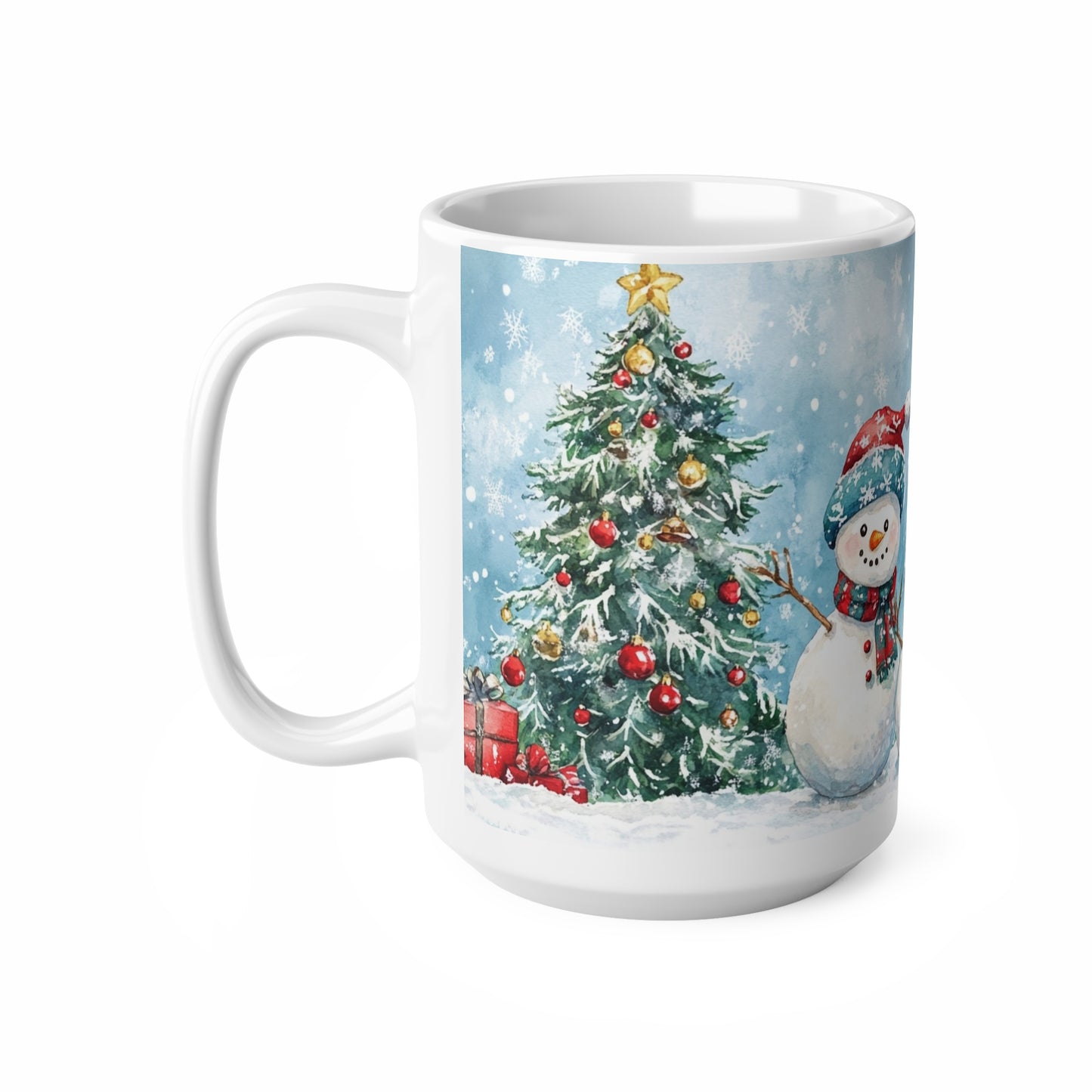 Keramisk Julekopp med Julemotiv #29 – Perfekt Gave til Kaffe, Te eller Kakao