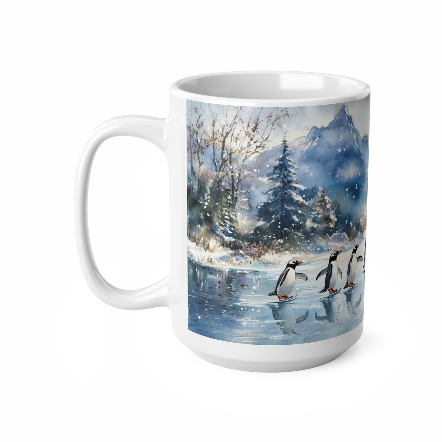 Keramisk Julekopp med Julemotiv #59 – Perfekt Gave til Kaffe, Te eller Kakao