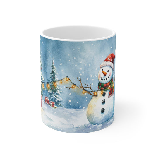 Keramisk Julekopp med Julemotiv #69 – Perfekt Gave til Kaffe, Te eller Kakao