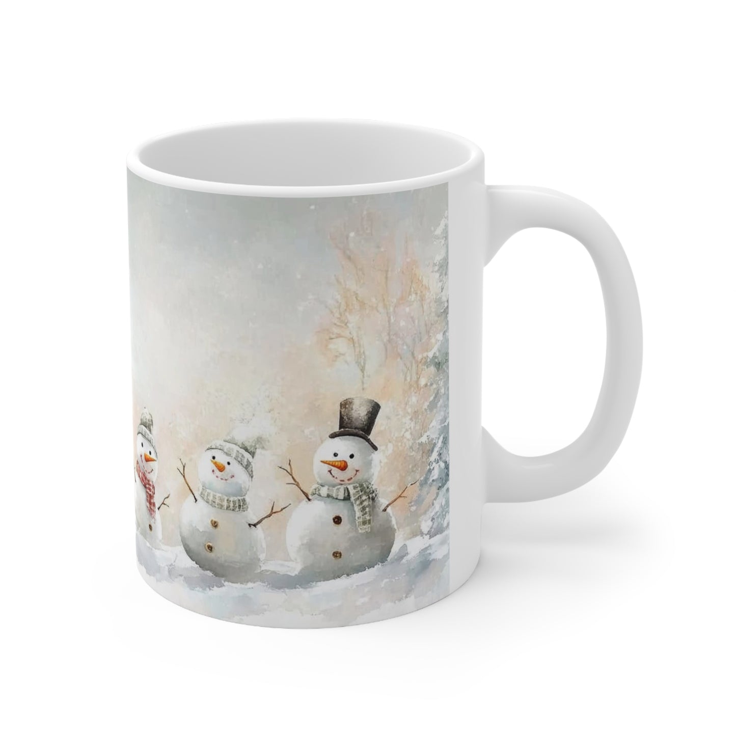 Keramisk Julekopp med Julemotiv #49 – Perfekt Gave til Kaffe, Te eller Kakao