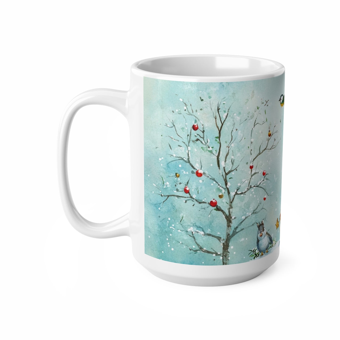 Keramisk Julekopp med Julemotiv #1 – Perfekt Gave til Kaffe, Te eller Kakao