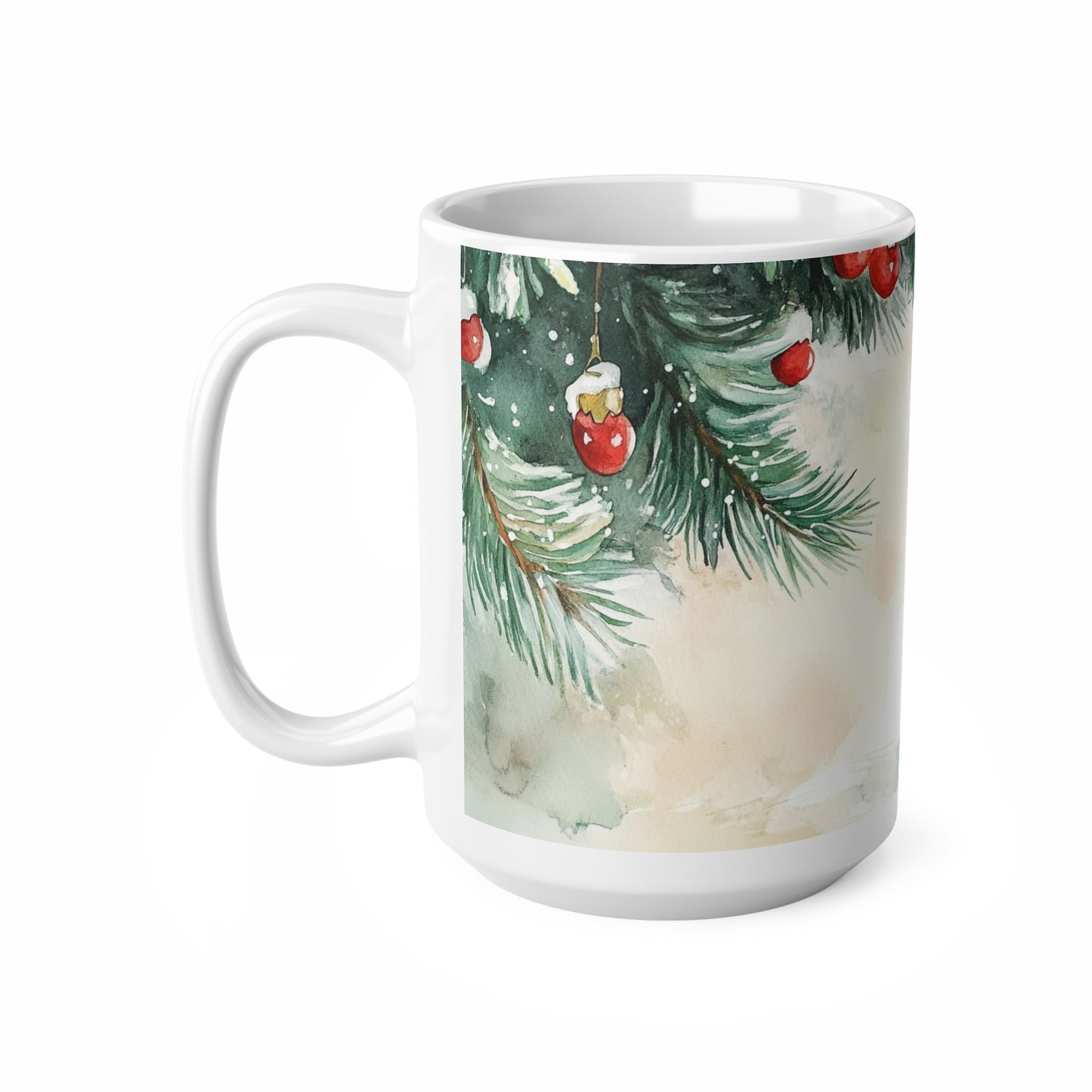 Keramisk Julekopp med Julemotiv #26 – Perfekt Gave til Kaffe, Te eller Kakao