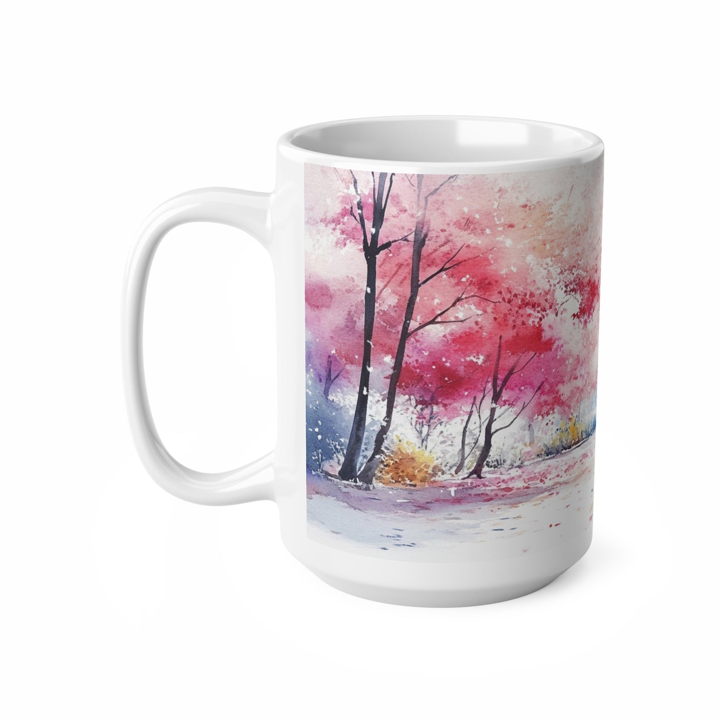 Keramisk Julekopp med Julemotiv #102 – Perfekt Gave til Kaffe, Te eller Kakao