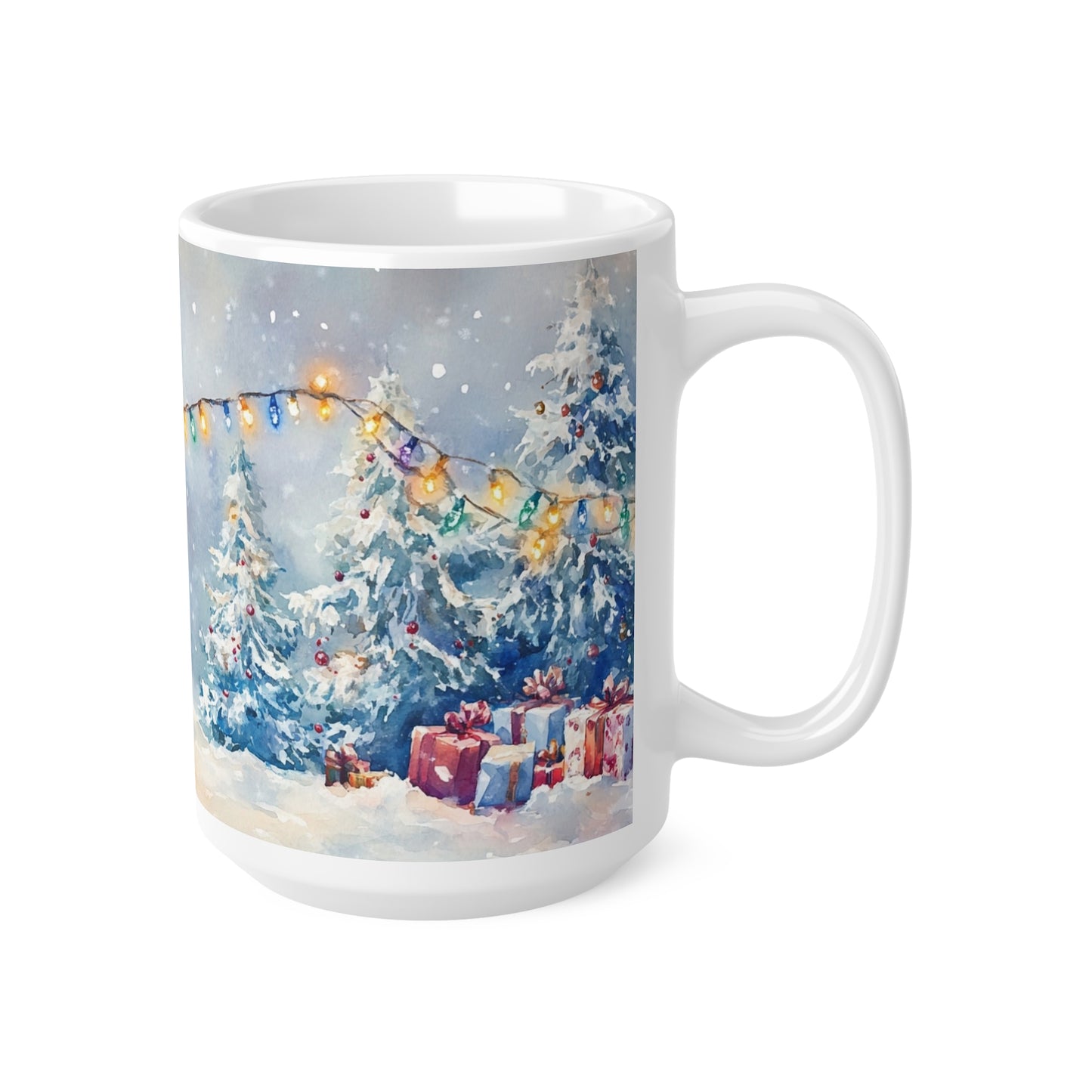 Keramisk Julekopp med Julemotiv #70 – Perfekt Gave til Kaffe, Te eller Kakao