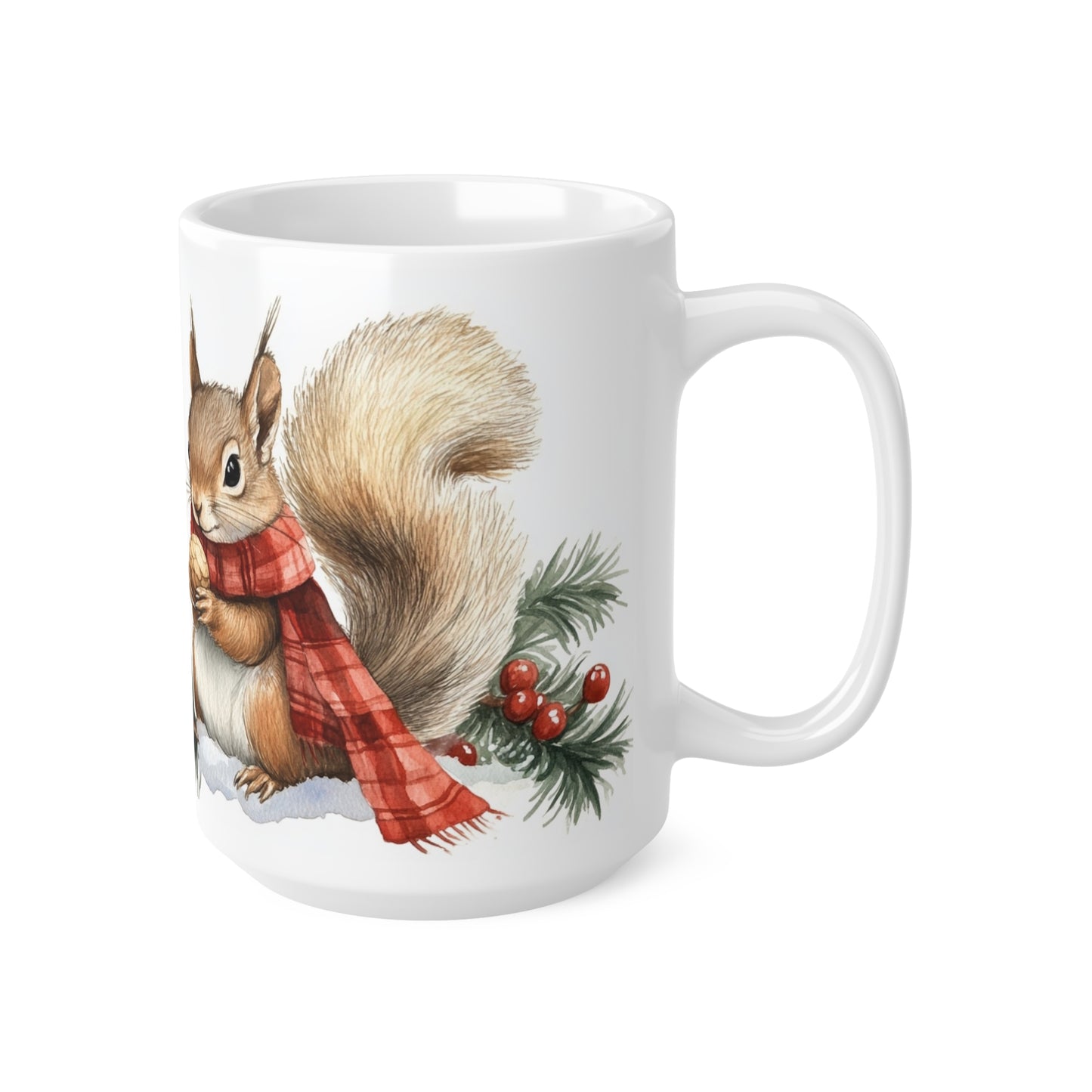 Keramisk Julekopp med Julemotiv #24 – Perfekt Gave til Kaffe, Te eller Kakao