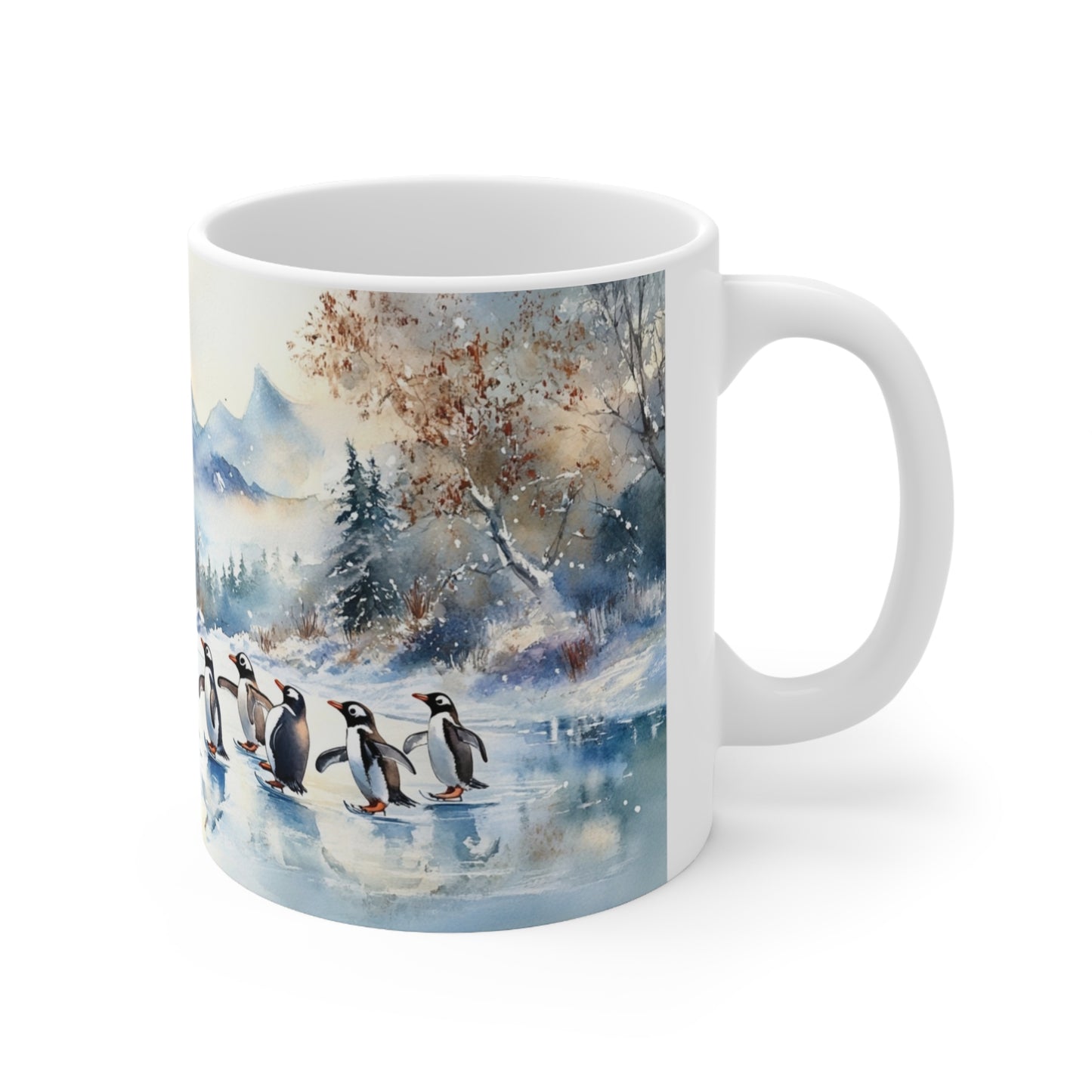 Keramisk Julekopp med Julemotiv #59 – Perfekt Gave til Kaffe, Te eller Kakao