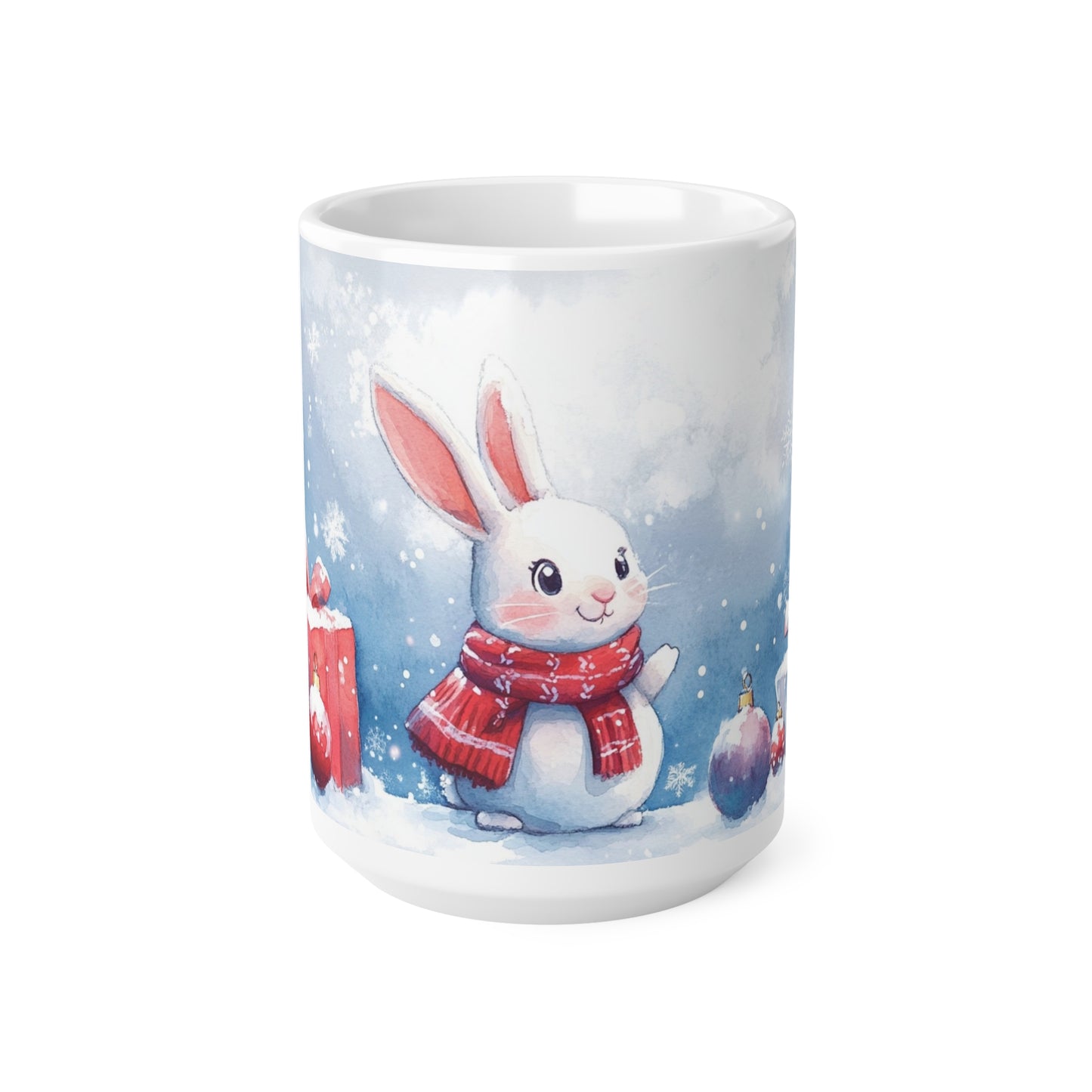 Keramisk Julekopp med Julemotiv #87 – Perfekt Gave til Kaffe, Te eller Kakao