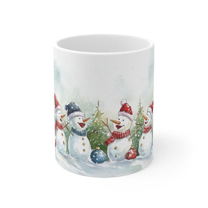 Keramisk Julekopp med Julemotiv #46 – Perfekt Gave til Kaffe, Te eller Kakao