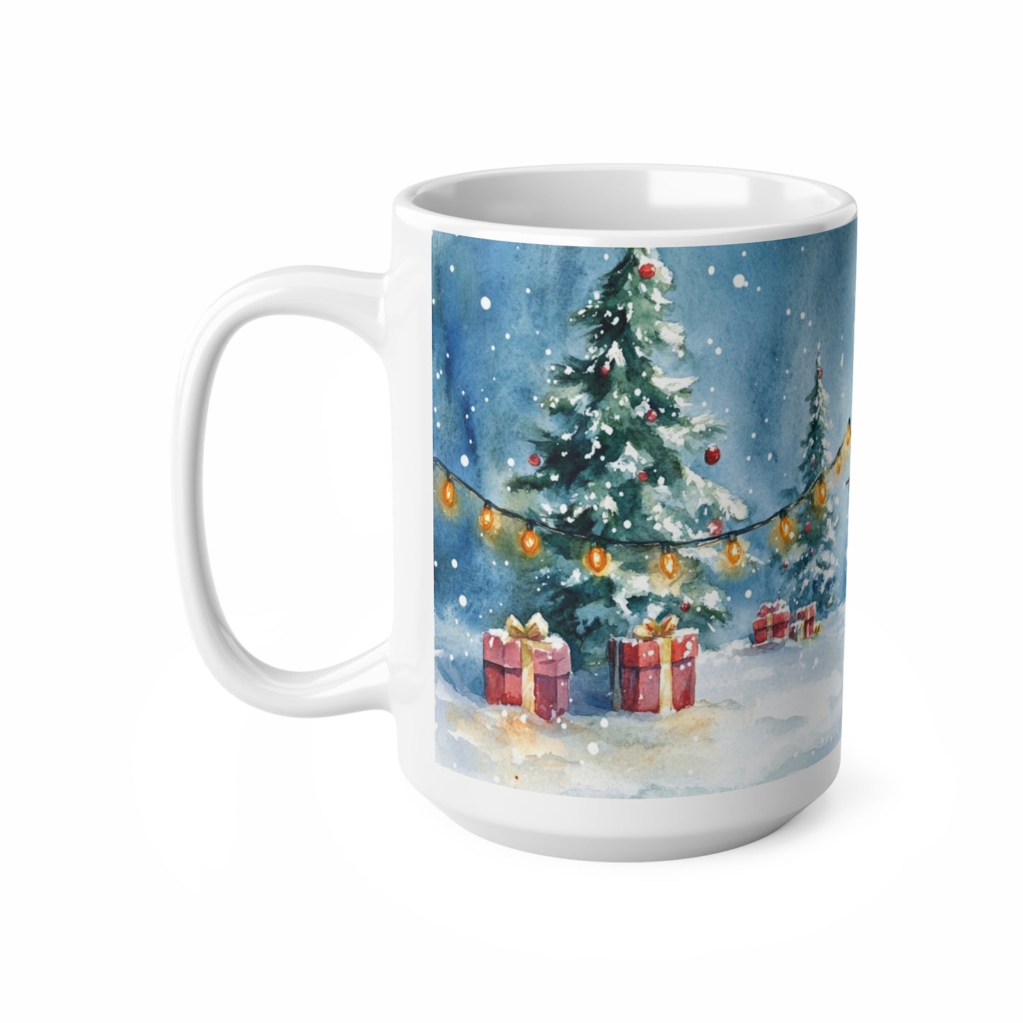 Keramisk Julekopp med Julemotiv #69 – Perfekt Gave til Kaffe, Te eller Kakao