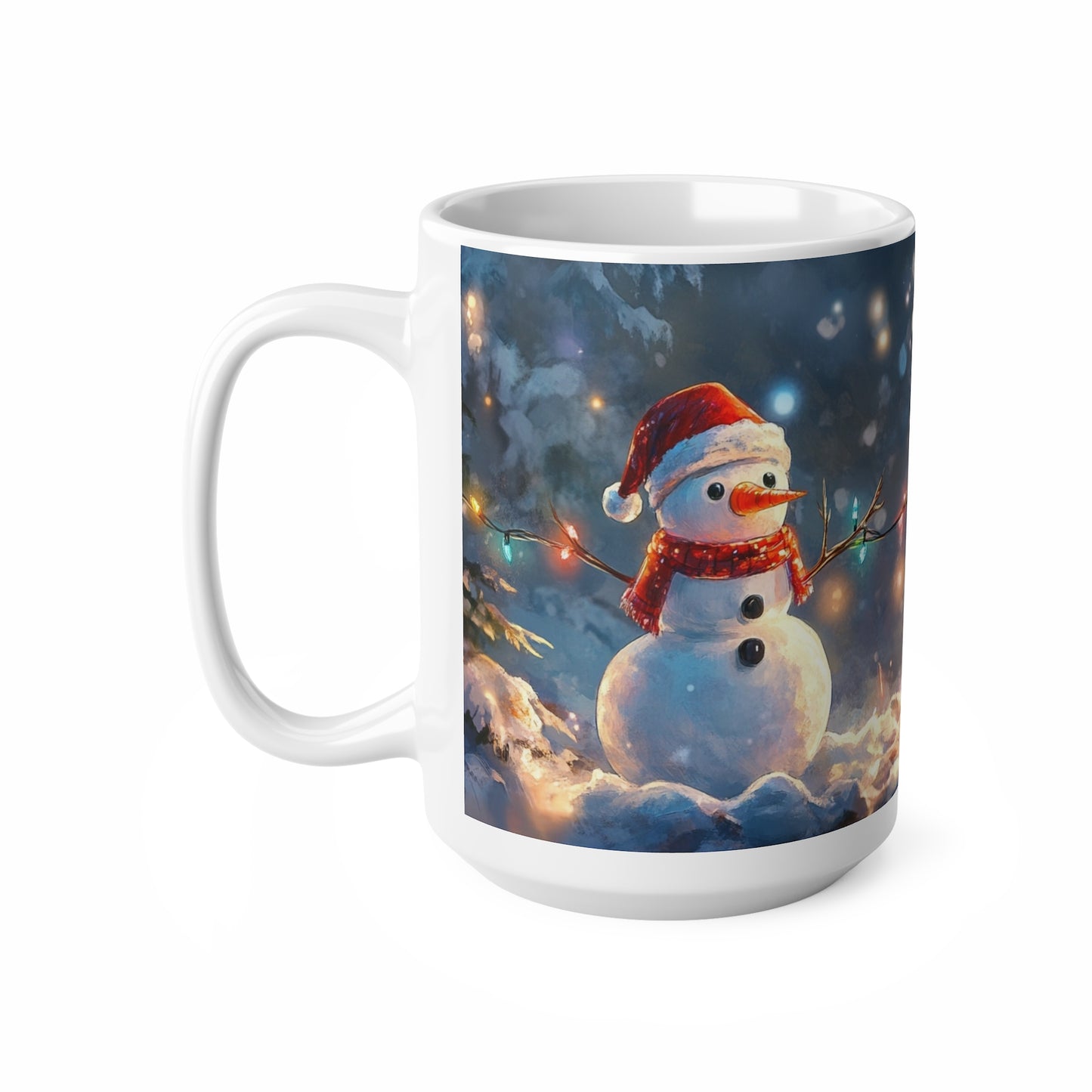 Keramisk Julekopp med Julemotiv #37 – Perfekt Gave til Kaffe, Te eller Kakao