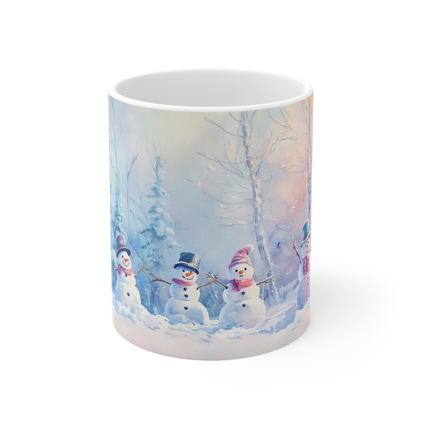 Keramisk Julekopp med Julemotiv #50 – Perfekt Gave til Kaffe, Te eller Kakao