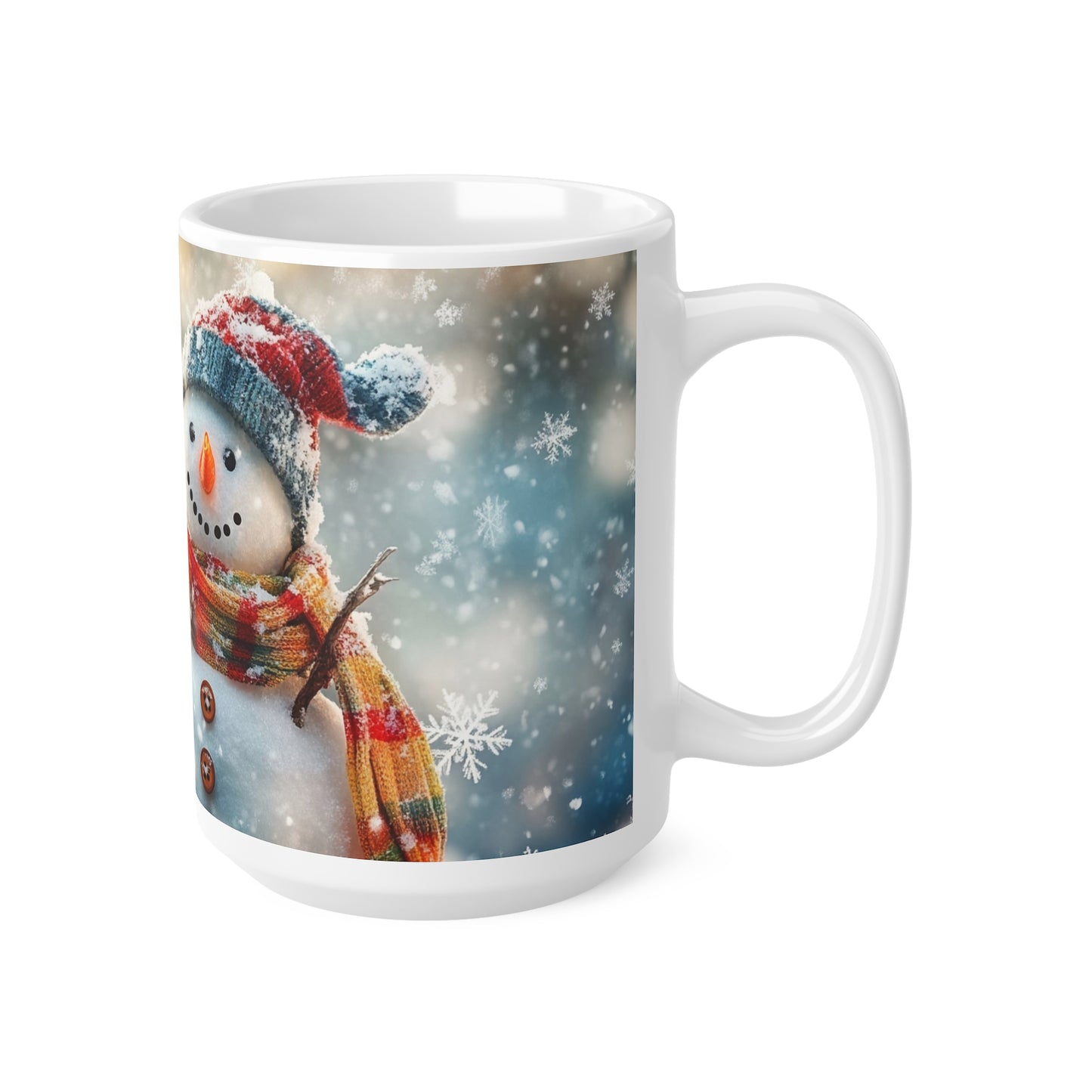 Keramisk Julekopp med Julemotiv #42 – Perfekt Gave til Kaffe, Te eller Kakao