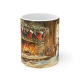 Keramisk Julekopp med Julemotiv #100 – Perfekt Gave til Kaffe, Te eller Kakao