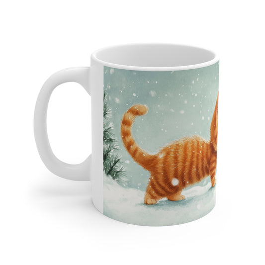 Keramisk Julekopp med Julemotiv #79 – Perfekt Gave til Kaffe, Te eller Kakao