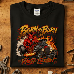 Born to Burn T-skjorte