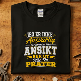Jeg er ikke ansvarlig T-skjorte