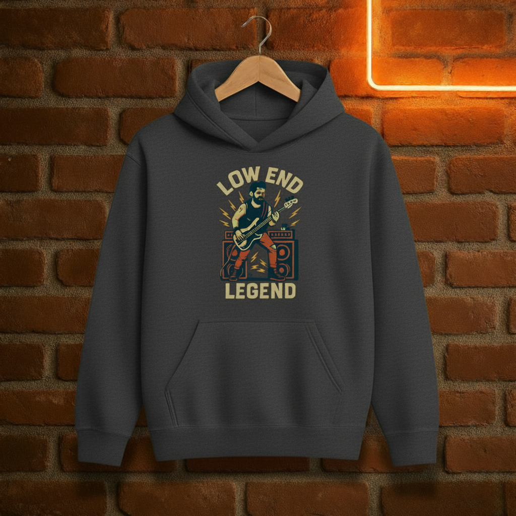 Low End Legend Hettegenser – Bassist Edition