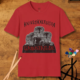 Knivstikkerbygda T-skjorte - Sabotasje Band Merch