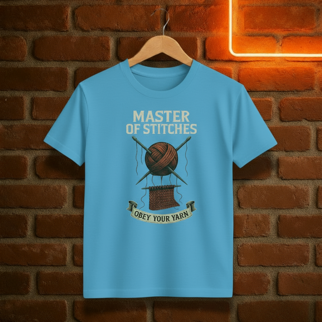 Master of Stitches – Adlyd Garnet Ditt T-Skjorte