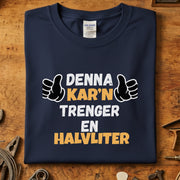 Denna kar'n trenger en halvliter T-skjorte