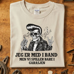 T-skjorte med teksten 