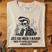 T-skjorte med teksten 