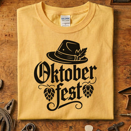 Oktoberfest T-skjorte – Klassisk Ølfestival Design