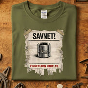 Savnet 10mm pipe T-skjorte