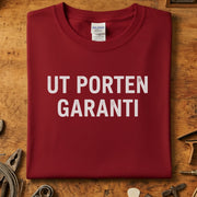 Ut porten garanti T-skjorte for mekanikere