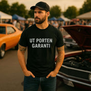 Ut porten garanti T-skjorte for mekanikere